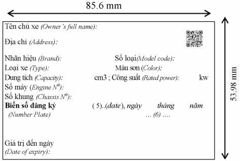 Thông tư 79/2024/TT-BCA cấp thu hồi chứng nhận đăng ký xe, biển số xe cơ giới, xe máy chuyên dùng