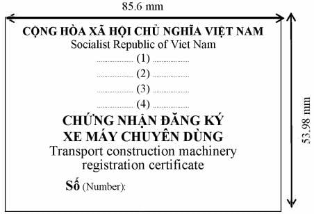 Thông tư 79/2024/TT-BCA cấp thu hồi chứng nhận đăng ký xe, biển số xe cơ giới, xe máy chuyên dùng