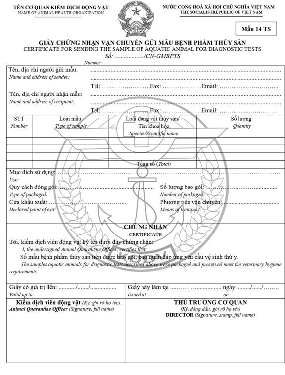 Circular No. 03/2026/TT-BNNMT on quarantine of aquatic animals and products thereof 23 image008